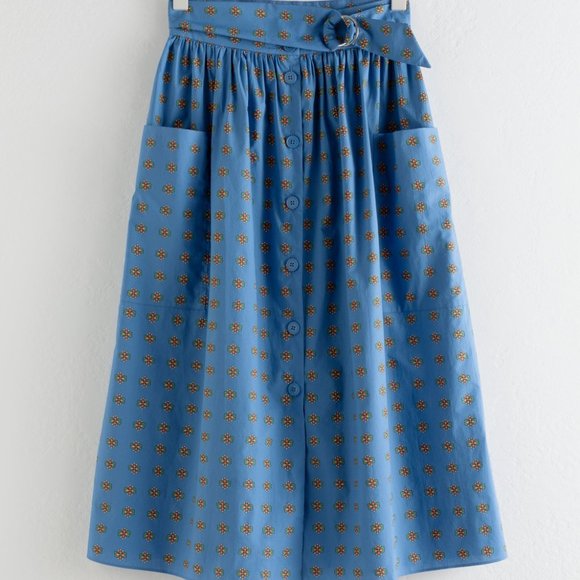 & Other Stories Dresses & Skirts - & Other Stories Cotton midi skirt